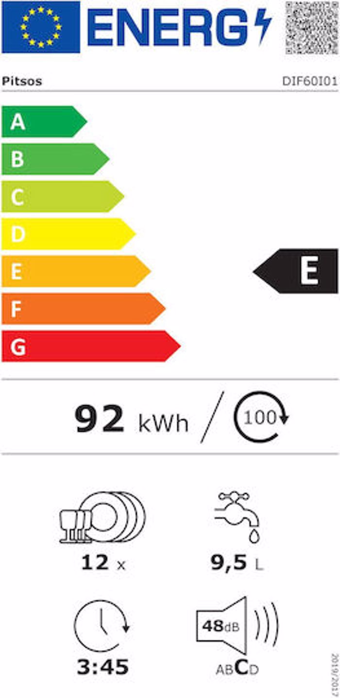 Pitsos DIF60I01 Entoixizomeno Pluntirio Piaton 60cm